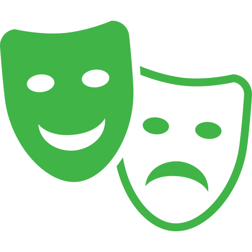 Drama Masks Icon - View Humanities and Communication Courses Supported by NetTutor